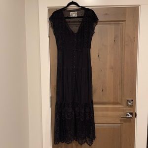 Love Johnny Was black lace dress